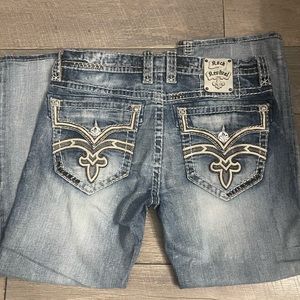 Mens Rock Revival Jeans